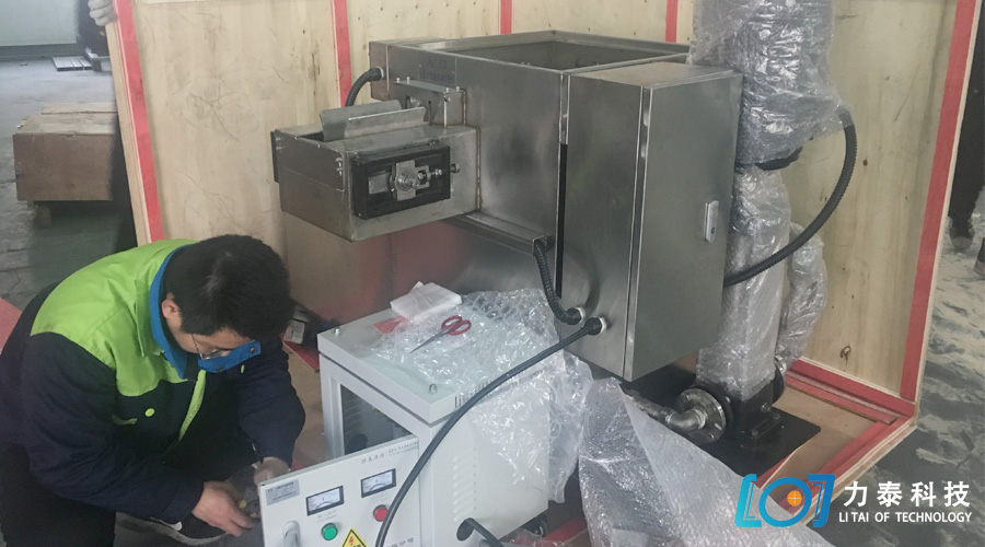 台湾顾客用上力泰氧化清洗机