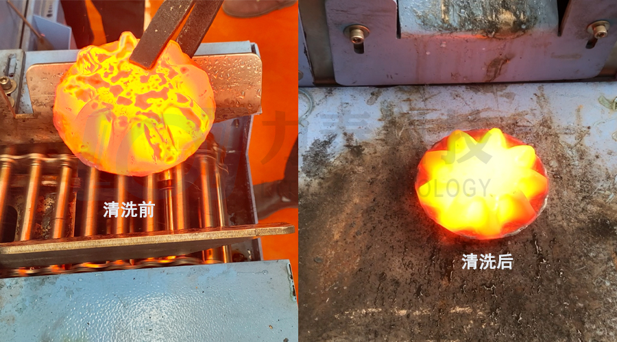 锻造除磷机是一种专门用于去除锻件表面氧化皮的设备